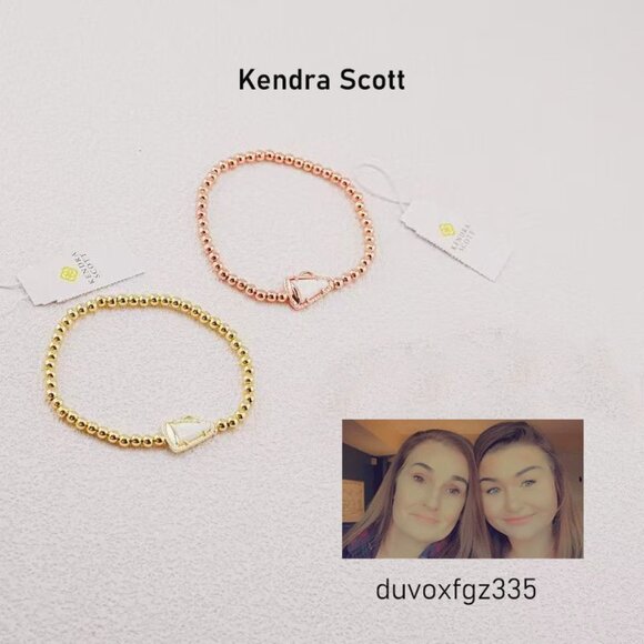 Kendra Scott Celebration Necklace and Bracelet Set (Rose Gold, Gold) - Picture 1 of 3